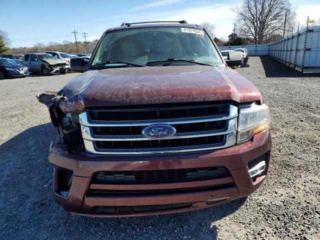 1FMJU1HT6FEF30607 - 2015 FORD EXPEDITION XLT RED photo 5