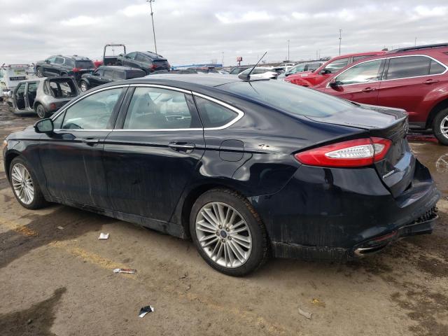 3FA6P0T98GR181624 - 2016 FORD FUSION SE BLACK photo 2