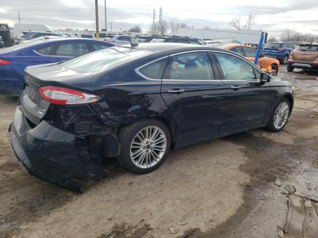 3FA6P0T98GR181624 - 2016 FORD FUSION SE BLACK photo 3