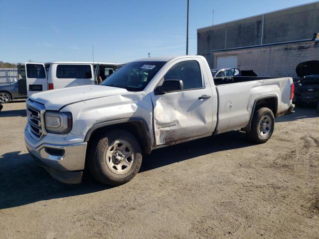 1GTN1LEC7JZ257130 - 2018 GMC SIERRA C1500 WHITE photo 1