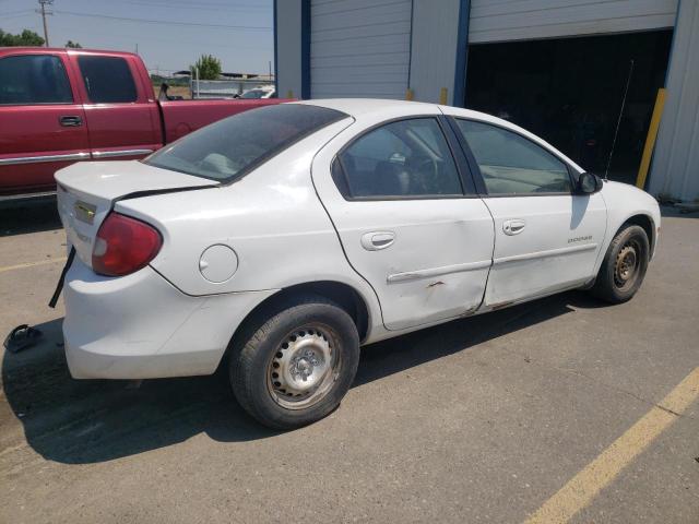 1B3ES46C2YD765600 - 2000 DODGE NEON BASE WHITE photo 3