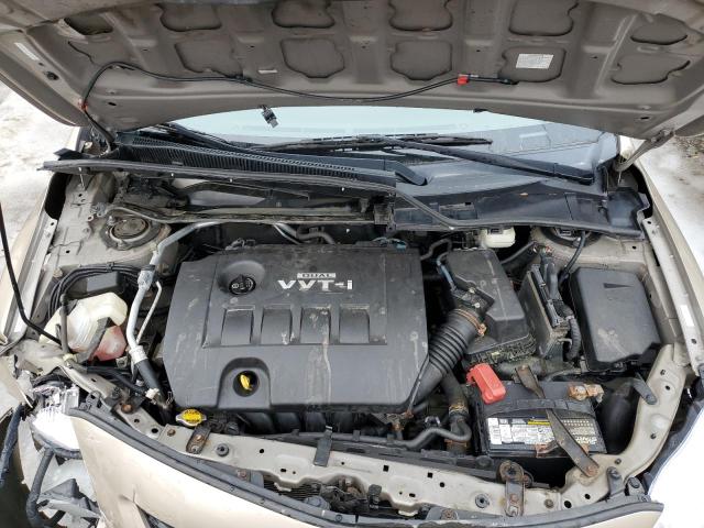 1NXBU40E49Z068822 - 2009 TOYOTA COROLLA BASE GOLD photo 11