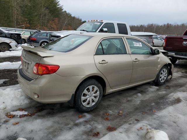 1NXBU40E49Z068822 - 2009 TOYOTA COROLLA BASE GOLD photo 3