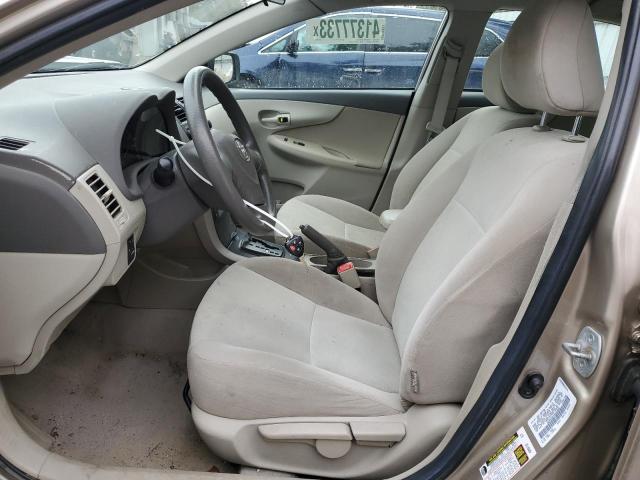 1NXBU40E49Z068822 - 2009 TOYOTA COROLLA BASE GOLD photo 7