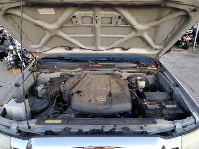 5TETU4GN2AZ726793 - 2010 TOYOTA TACOMA PRERUNNER ACCESS CAB SILVER photo 11