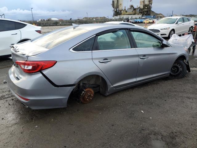 5NPE24AF6HH452673 - 2016 HYUNDAI SONATA SE SILVER photo 3