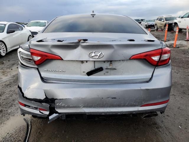 5NPE24AF6HH452673 - 2016 HYUNDAI SONATA SE SILVER photo 6