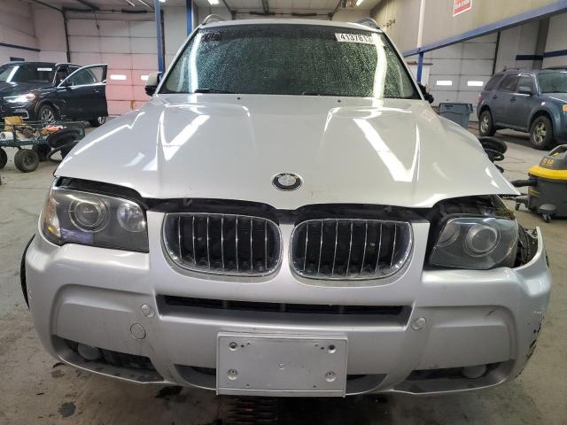 WBXPA934X6WG85599 - 2006 BMW X3 3.0I SILVER photo 5