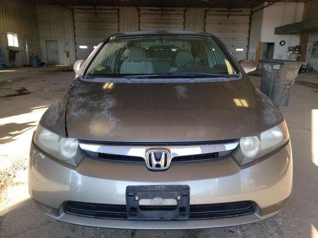 2HGFA16806H527391 - 2006 HONDA CIVIC EX GRAY photo 5