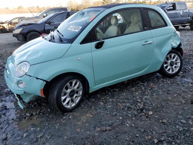 3C3CFFLR6HT506198 - 2017 FIAT 500 POP TEAL photo 1