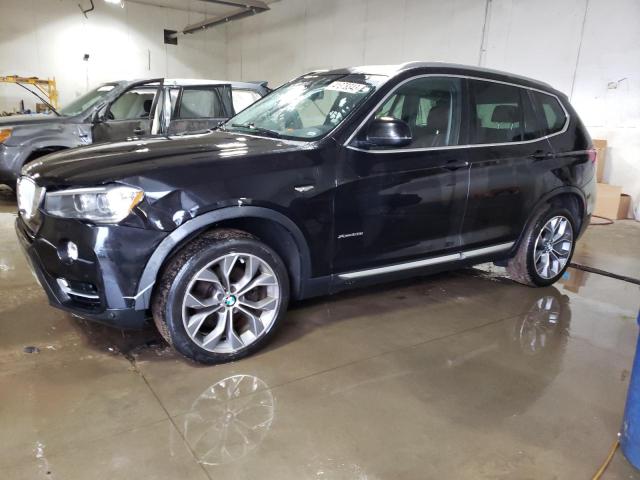 5UXWX9C51F0D52175 - 2015 BMW X3 XDRIVE28I BLACK photo 1