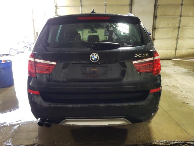 5UXWX9C51F0D52175 - 2015 BMW X3 XDRIVE28I BLACK photo 6