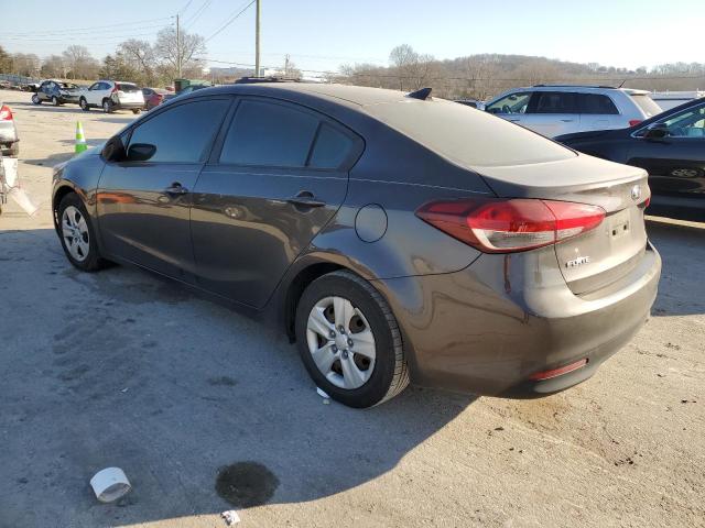 3KPFK4A74HE046196 - 2017 KIA FORTE LX GRAY photo 2