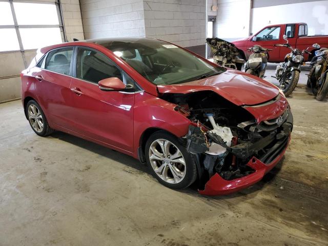 KMHD35LH2EU174235 - 2014 HYUNDAI ELANTRA GT RED photo 4