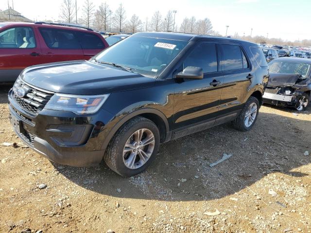 1FM5K8AR3HGC56806 - 2017 FORD EXPLORER POLICE INTERCEPTOR BLACK photo 1