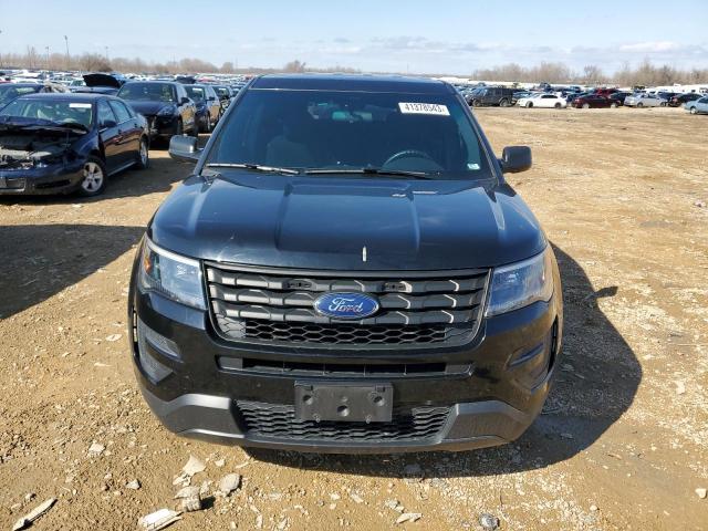 1FM5K8AR3HGC56806 - 2017 FORD EXPLORER POLICE INTERCEPTOR BLACK photo 5