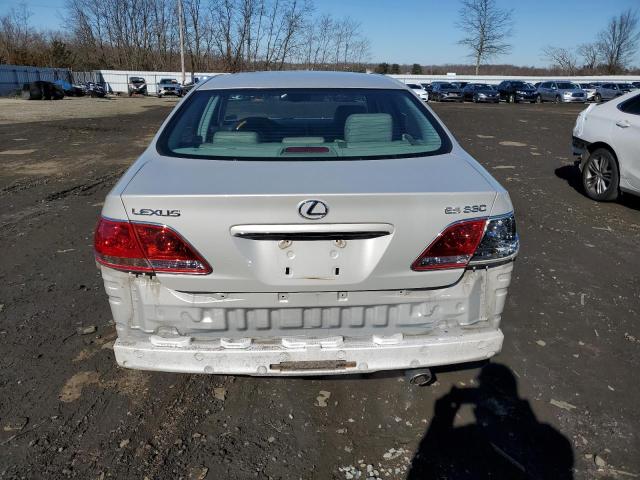 JTHBA30G055105697 - 2005 LEXUS ES 330 WHITE photo 6