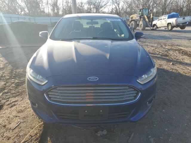 3FA6P0HD0ER141774 - 2014 FORD FUSION SE BLUE photo 5