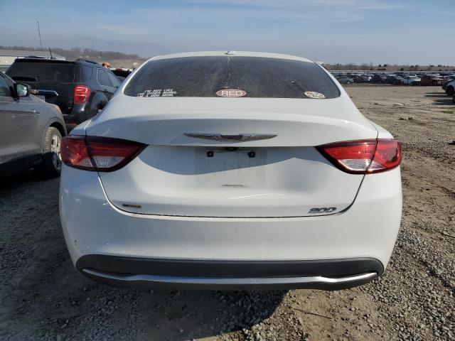 1C3CCCAB6FN669833 - 2015 CHRYSLER 200 LIMITED WHITE photo 6