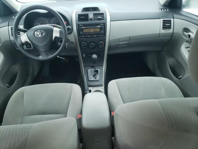 2T1BU4EE5CC885380 - 2012 TOYOTA COROLLA BASE SILVER photo 8