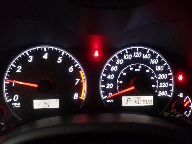 2T1BU4EE5CC885380 - 2012 TOYOTA COROLLA BASE SILVER photo 9