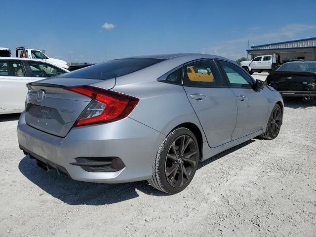 2HGFC2F81KH603906 - 2019 HONDA CIVIC SPOR SILVER photo 3