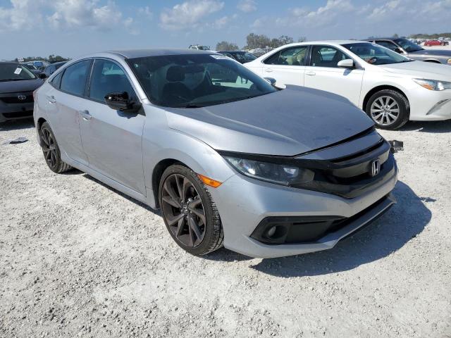 2HGFC2F81KH603906 - 2019 HONDA CIVIC SPOR SILVER photo 4