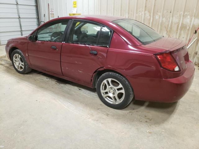 1G8AF52F15Z115785 - 2005 SATURN ION LEVEL 1 RED photo 2