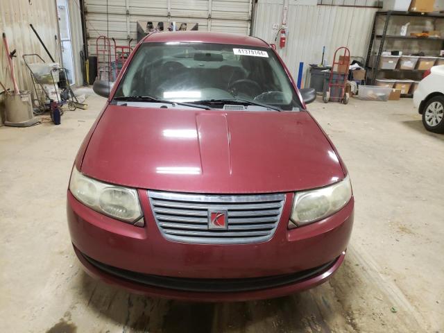 1G8AF52F15Z115785 - 2005 SATURN ION LEVEL 1 RED photo 5