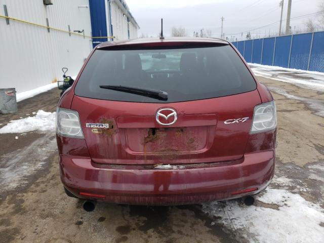 JM3ER293170103983 - 2007 MAZDA CX-7 RED photo 6