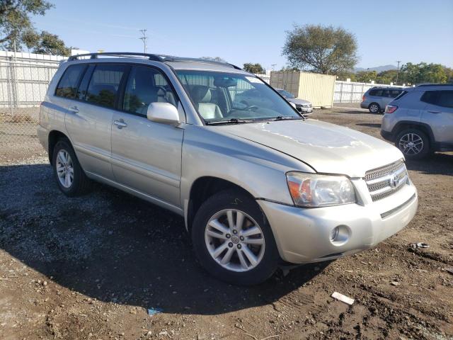 JTEDW21A060007313 - 2006 TOYOTA HIGHLANDER SILVER photo 4