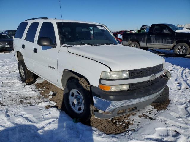 1GNEK13V52J212183 - 2002 CHEVROLET TAHOE K1500 WHITE photo 4