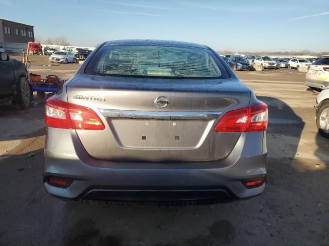 3N1AB7AP3JY293518 - 2018 NISSAN SENTRA S GRAY photo 6