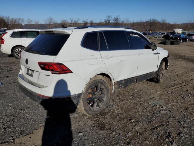 3VV2B7AX0NM160506 - 2022 VOLKSWAGEN TIGUAN SE WHITE photo 3