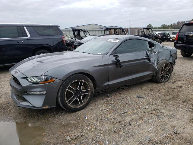 1FA6P8TH7M5120964 - 2021 FORD MUSTANG GRAY photo 1