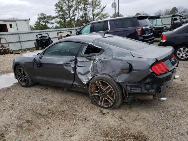 1FA6P8TH7M5120964 - 2021 FORD MUSTANG GRAY photo 2