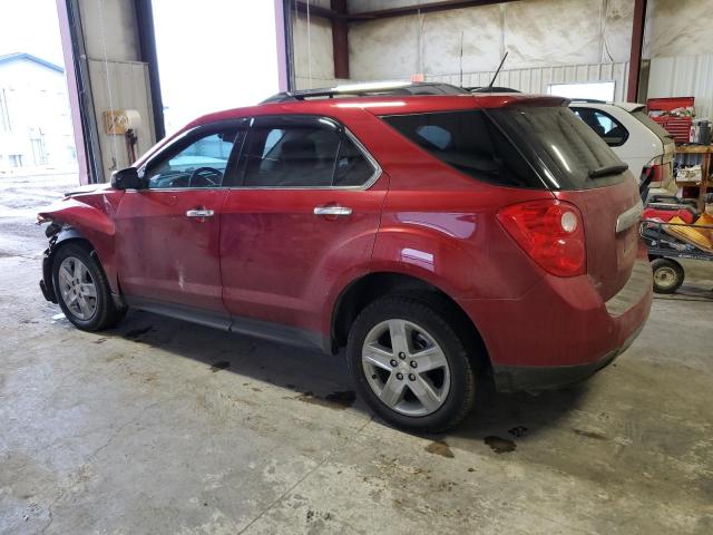 2GNFLHEKXE6241130 - 2014 CHEVROLET EQUINOX LTZ RED photo 2