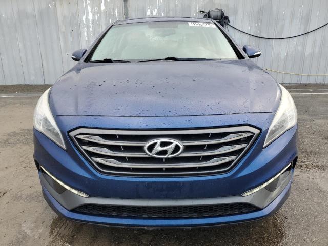 5NPE34AF3HH504533 - 2017 HYUNDAI SONATA SPORT BLUE photo 5