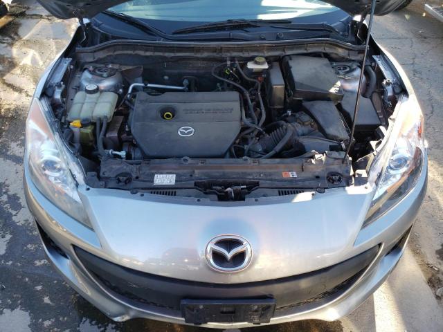 JM1BL1UF8C1551277 - 2012 MAZDA 3 I SILVER photo 11