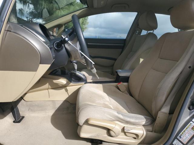 JHMFA36208S001567 - 2008 HONDA CIVIC HYBRID TAN photo 7