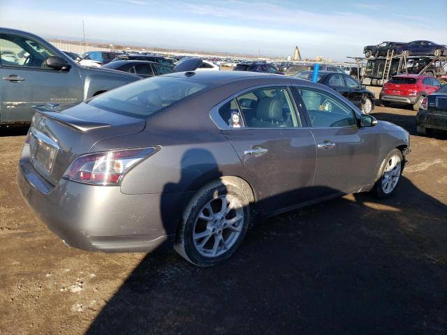 1N4AA5AP4EC490206 - 2014 NISSAN MAXIMA S GRAY photo 3