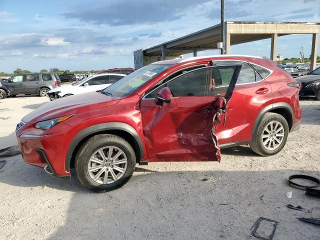 JTJAARBZ1L5017556 - 2020 LEXUS NX 300 BASE წითელი ფოტო 1