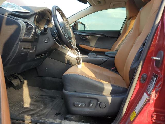 JTJAARBZ1L5017556 - 2020 LEXUS NX 300 BASE წითელი ფოტო 7
