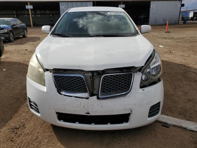 5Y2SP670X9Z427188 - 2009 PONTIAC VIBE WHITE photo 5