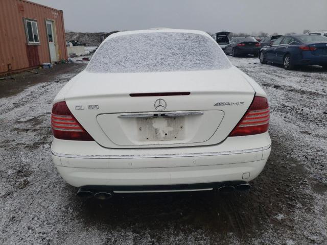 WDBPJ74J35A045988 - 2005 MERCEDES-BENZ CL55 55 AMG WHITE photo 6