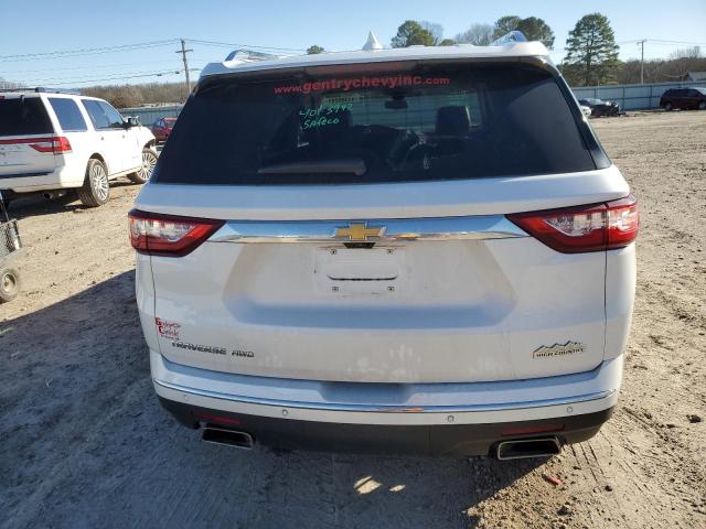 1GNEVKKW2JJ107445 - 2018 CHEVROLET TRAVERSE HIGH COUNTRY WHITE photo 6