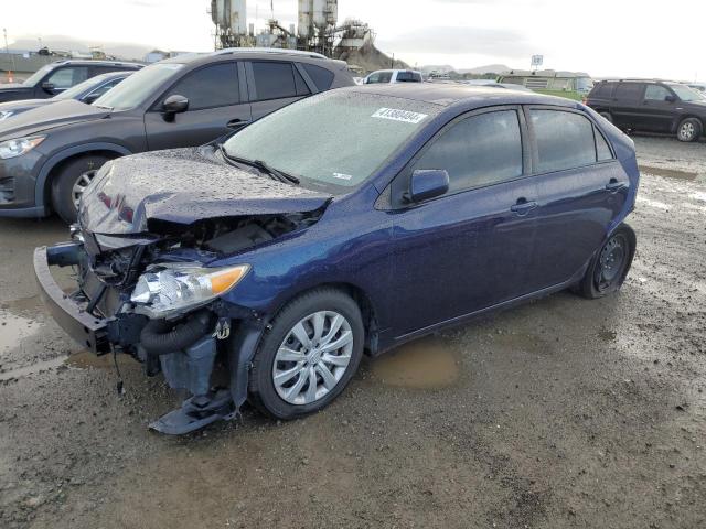 2T1BU4EE1CC792176 - 2012 TOYOTA COROLLA BASE BLUE photo 1