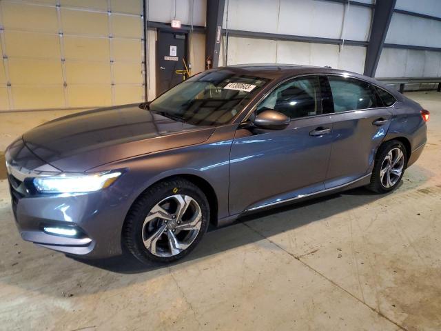 1HGCV1F64JA116895 - 2018 HONDA ACCORD EXL GRAY photo 1