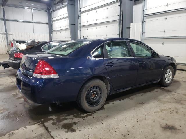 2G1WT58K479182959 - 2007 CHEVROLET IMPALA LT BLUE photo 3