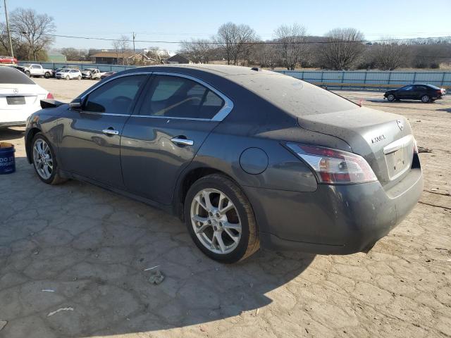 1N4AA5AP3DC813224 - 2013 NISSAN MAXIMA S GRAY photo 2